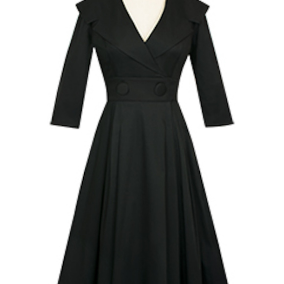 Trashy Diva Dresses & Skirts - Trashy Diva Courtney Coat Dress Size 12 Blk EUC